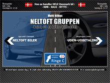 Tablet Screenshot of neltoft-gruppen.dk